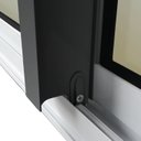 Ver imagem 7 de Porta de Correr com Travessas 4 Folhas Moveis 210 X 240 Elite com Fechadura Tetra Vidro Reflex