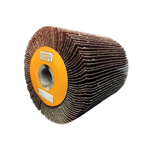 Roda de Lixa 100x100 grão 80 - Nacional - Linha Basic CIR Inox 1380rL80