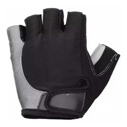 Luva Ciclismo Gel Preto e Cinza Meio Dedo Mtb Speed Bicicleta:GG - 1 Luva Ciclismo Gel Preto e Cinza Meio Dedo Mtb Speed Bicicleta:GG - 1