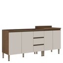 Ver imagem 3 de Cozinha Modulada 2 Balcões com Tampo de 70cm para Cooktop