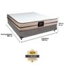 Cama Box + Colchão Super Star Casal 138x188 King Star - 4