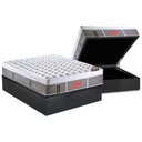 Ver imagem 1 de Cama Box Baú Casal: Colchão Molas Ensacadas Castor Pocket Light Stress Oxygen New Plush Visco +