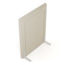 Ver imagem 5 de Cabeceira Cama Box Solteiro Alba 90cm com Frame Bouclé Bege - Desk Design