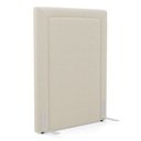 Ver imagem 1 de Cabeceira Cama Box Solteiro Alba 90cm com Frame Bouclé Bege - Desk Design