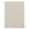 Cabeceira Cama Box Solteiro Alba 90cm com Frame Bouclé Bege - Desk Design - 6