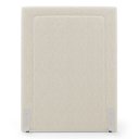 Ver imagem 6 de Cabeceira Cama Box Solteiro Alba 90cm com Frame Bouclé Bege - Desk Design