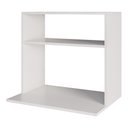 Ver imagem 5 de Suporte Aéreo Multiuso para Forno Micro-ondas Laura 60cm Branco - Desk Design