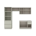 Ver imagem 3 de Cozinha Completa Fineze 8 Portas 4 Gavetas 100% MDF Areia Hp - Henn