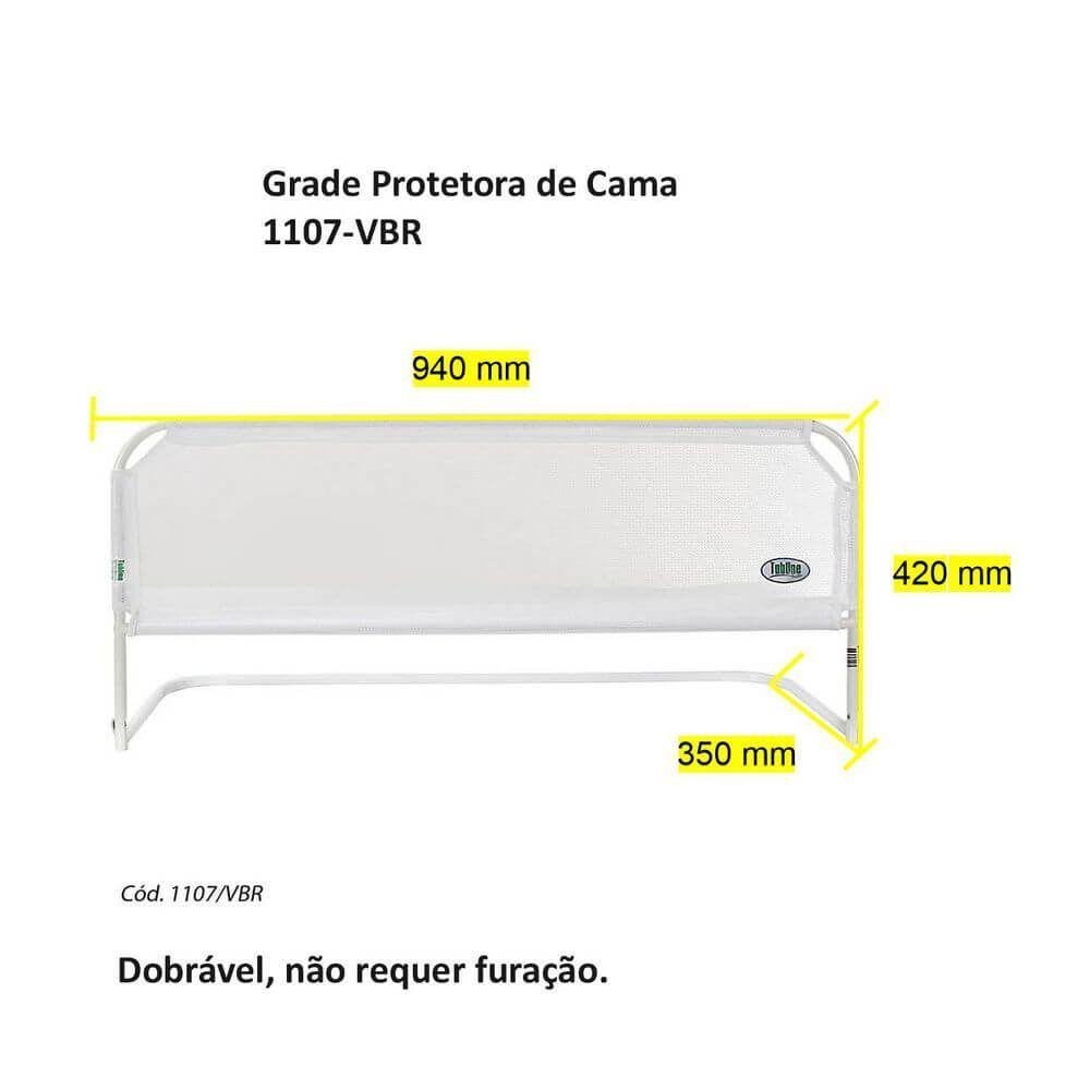 Grade de Cama Protetora Branca - 2