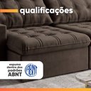 Ver imagem 7 de Sofá Retrátil e Reclinável 3 Lugares 2,40m Malibu