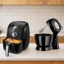 Ver imagem 2 de Kit Air Fryer Mondial 4l 1500w e Batedeira Mondial Pratica 3,6l 400w