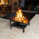 Ver imagem 4 de Lareira Externa 70cm P/ Jardim a Lenha Fogueira Fireplace Aquecedor