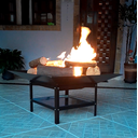 Ver imagem 5 de Lareira Externa 70cm P/ Jardim a Lenha Fogueira Fireplace Aquecedor