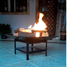 Lareira Externa 70cm P/ Jardim a Lenha Fogueira Fireplace Aquecedor - 5