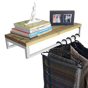 Suporte para Cabides Strassis Design Sd-5012 Branco