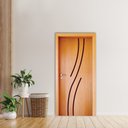 Ver imagem 2 de Folha de Porta Frisada HDF Modelo 10 Mapaf:110 cm