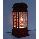 Ver imagem 4 de Cabine Telefone Inglês Papai Noel Natal Musical Leds de 26cm