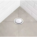 Ver imagem 3 de Ralo Click Inteligente 10x10 Cm Redondo Aço Inox Banheiro Cozinha Sacada