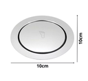 Ver imagem 4 de Ralo Click Inteligente 10x10 Cm Redondo Aço Inox Banheiro Cozinha Sacada