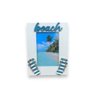 Porta Retrato Chinelinhos Beach Branco para Fotos 10x15cm - 4