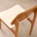 Ver imagem 7 de Kit 4 Cadeiras Jandaia CabeCasa MadeiraOriginals Bege/Amêndoa
