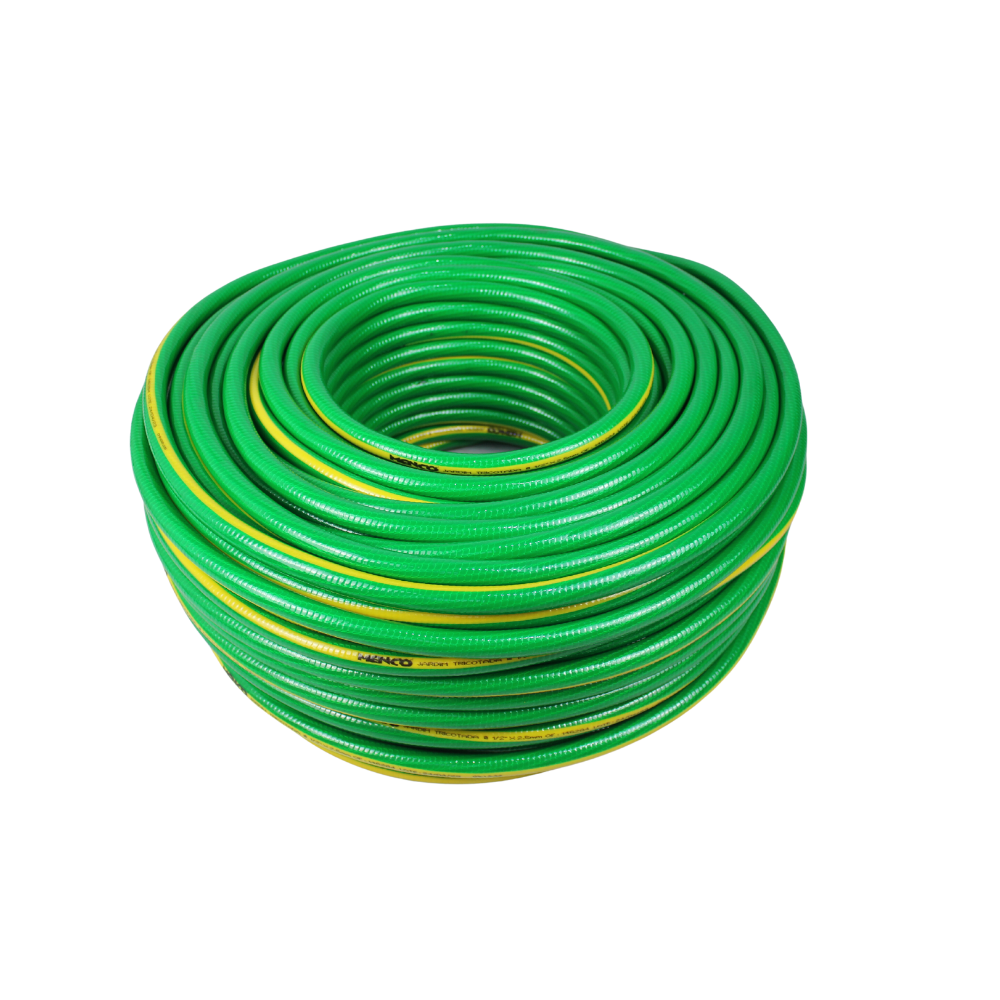 Mangueira Jardim Luxo Tricotada Premium Verde 1/2 pol - 60m - 1