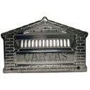 Ver imagem 1 de Caixa de Correios Tijolinho Toda em Inox Grande 20x25x12cm Cromado