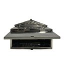 Ver imagem 4 de Caixa de Correios Tijolinho Toda em Inox Grande 20x25x12cm Cromado