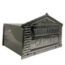 Ver imagem 2 de Caixa de Correios Tijolinho Toda em Inox Grande 20x25x12cm Cromado