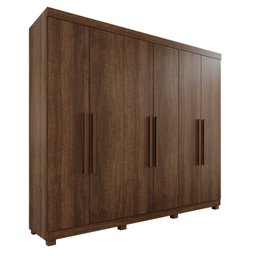 Guarda-Roupa Casal Casal 6 Portas 3 Gavetas Roma Espresso Móveis - 4 Guarda-Roupa Casal Casal 6 Portas 3 Gavetas Roma Espresso Móveis - 4