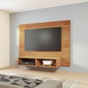 Ver imagem 2 de Painel TV Jazz p/TV Ate 43 Polegadas c/ Nicho Apartamento - Mel
