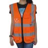 Colete Faixa Sinalizador Refletivo Epi Blusao Fluorescente Kit 10 Unidades Segurança do Trabalho Obr - 7