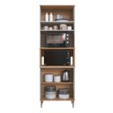 Ver imagem 4 de Armário Torre Quente 0,80m 2 Fornos 3 Portas Isabelle