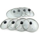 Ver imagem 6 de Tampa Avulsa de Vidro Temperado Dona Chefa Para Panelas Frigideira Caçarola Tamanho 18 cm