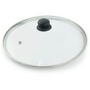 Ver imagem 1 de Tampa Avulsa de Vidro Temperado Dona Chefa Para Panelas Frigideira Caçarola Tamanho 18 cm