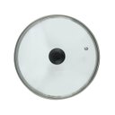 Ver imagem 3 de Tampa Avulsa de Vidro Temperado Dona Chefa Para Panelas Frigideira Caçarola Tamanho 18 cm