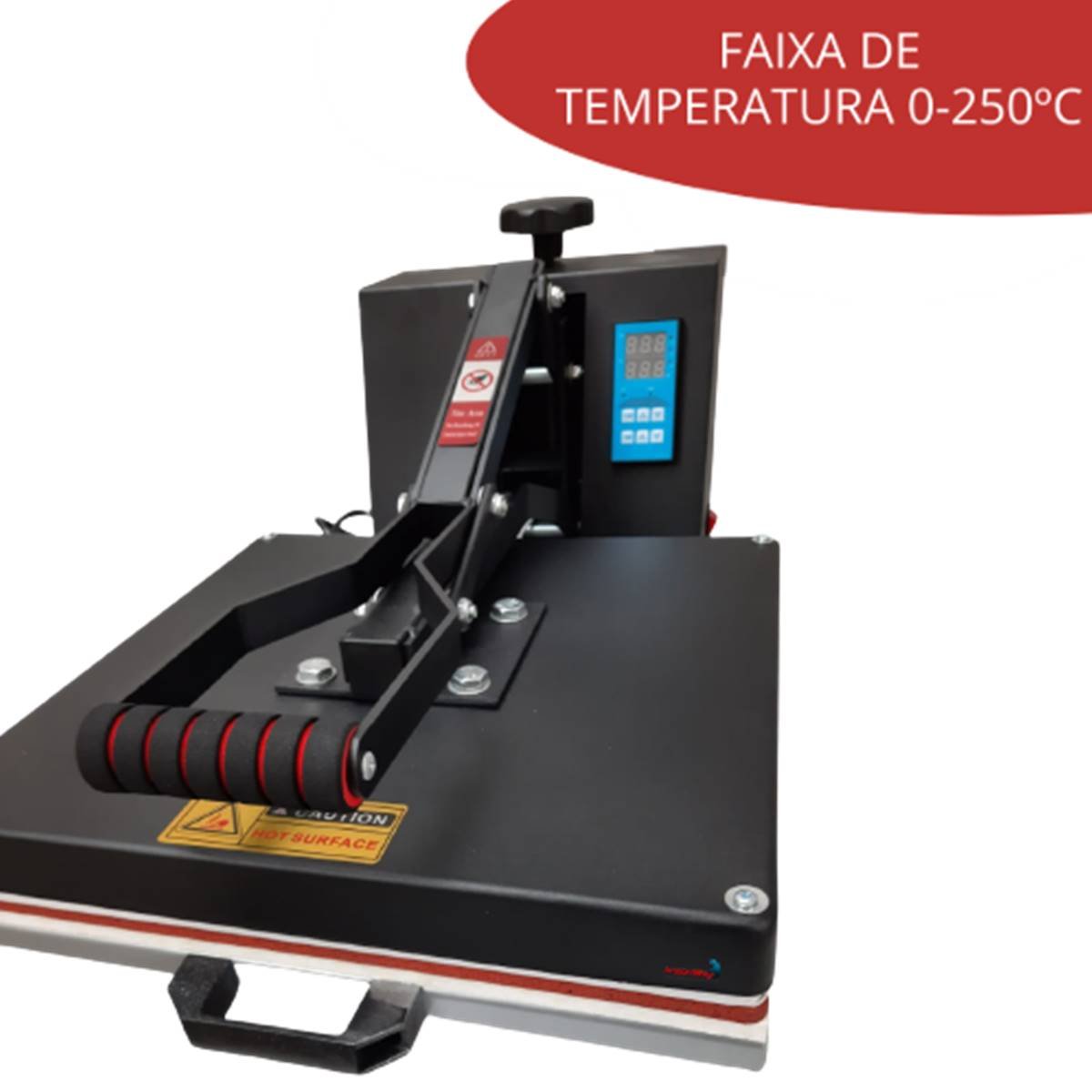 Prensa Térmica Sublimação 38cm X 38cm - Importway - 220 V - 4