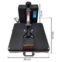 Ver imagem 2 de Prensa Térmica Sublimação 38cm X 38cm - Importway - 220 V