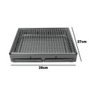 Ver imagem 2 de Mini Churrasqueira Portatil Dobravel para Apartamento Camping Maleta Churrasco 35x27cm