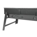 Ver imagem 4 de Mini Churrasqueira Portatil Dobravel para Apartamento Camping Maleta Churrasco 35x27cm