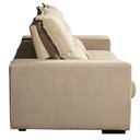 Ver imagem 2 de Sofá Retrátil e Reclinável Balli 3 Lugares 2,30m Bipartido em Tecido Bouclé Suporta 120kg por Assent