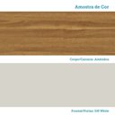 Ver mais imagens de Paneleiro com 4 Portas e Espaço para Micro-Ondas 100% MDF Itália Espresso Móveis Bege/Amêndoa/Off Wh