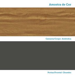 Paneleiro com 4 Portas e Espaço para Micro-ondas 100% Mdf Itália Espresso Móveis - 7