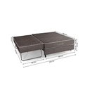 Ver imagem 2 de Cama Box c/Auxiliar Casal Herval MH1400 138x34