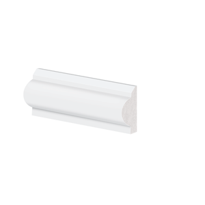 Rodameio Poliestireno 03cm classico Branco 31003 Arquitech
