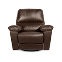 Ver imagem 5 de Poltrona do Papai de Couro Legítimo Reclinável Relax