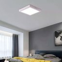 Ver imagem 3 de Kit 10 Painéis Plafon LED 18W Quadrado Sobrepor Branco Frio