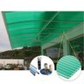 Kit Policarbonato Verde 4mm 6,00m X 2,00m - Perfis Naturais - 2