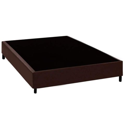 Cama Box Base Casal Bipartido Universal Courano Brown (138 (2 Vol 69x188x20)) - Costa Rica