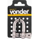 Ver imagem 2 de Manilha Reta Para Cabo De Aço 3/8" Aço Inox - Vonder